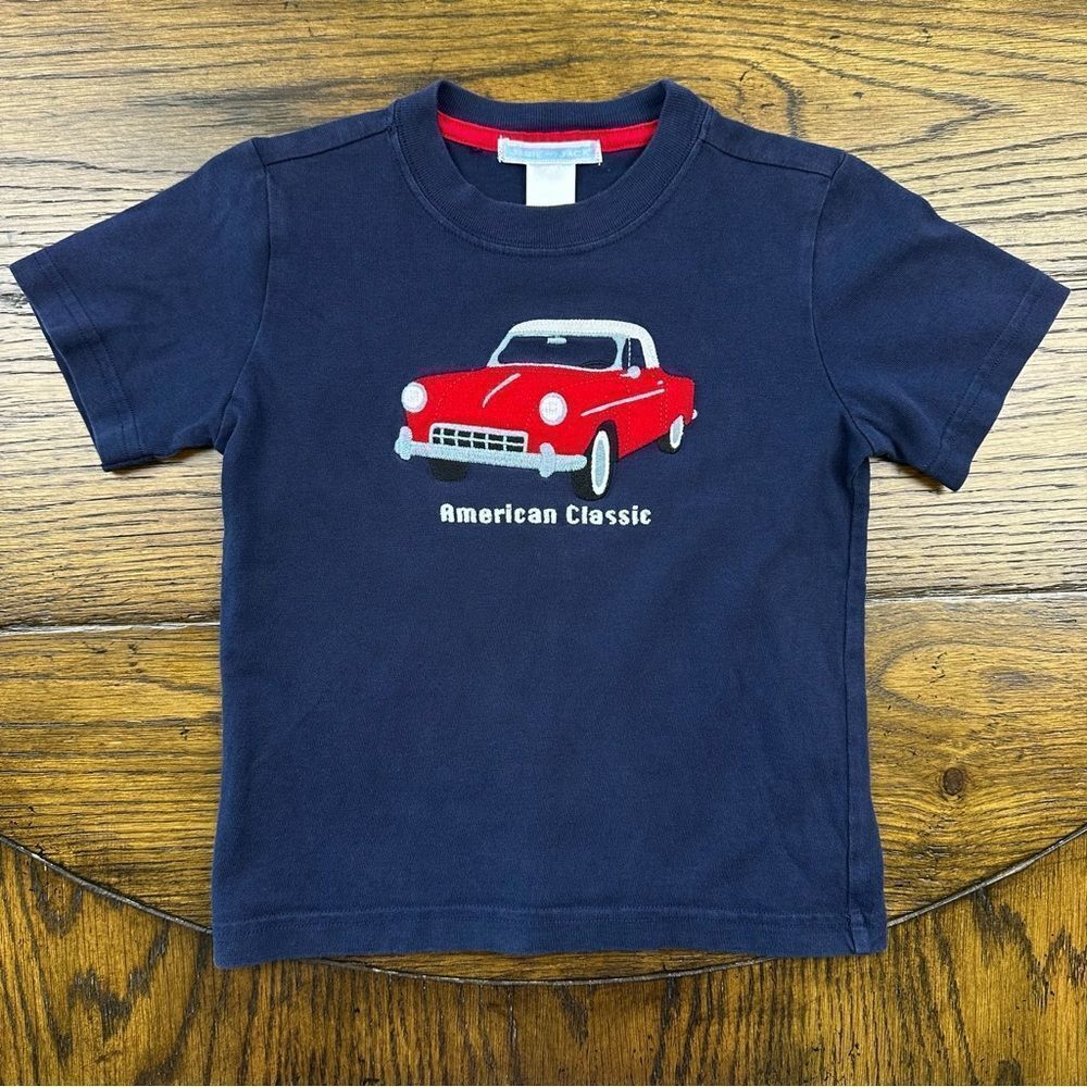 Janie and Jack 2 American Classic Car Tee Shirt